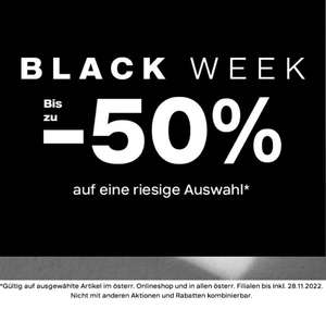 BLACK Week bei Deichmann, 20% on top auf alle "Online Exklusiv" Artikel