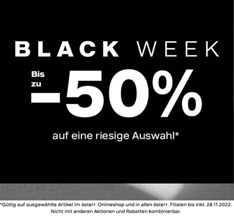 BLACK Week bei Deichmann, 20% on top auf alle "Online Exklusiv" Artikel