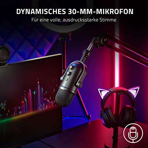 Razer Seiren V2 Pro - Professionelles USB-Mikrofon für Streamer