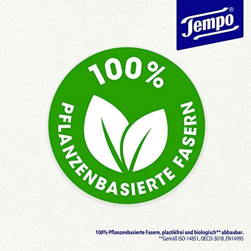 16x Tempo Feuchte Toilettentücher "Sanft & Pflegend" mit Kamille