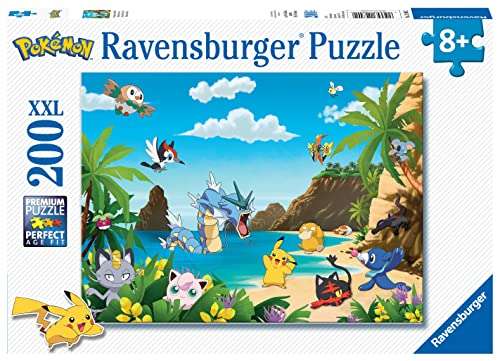 Ravensburger Kinderpuzzle 12840 - Schnapp sie dir alle - Pokémon-Puzzle, mit 200 Teilen im XXL-Format