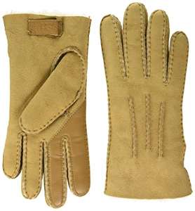UGG „M Contrast“ Herren Touchscreen-Handschuhe (Lammfell, L)
