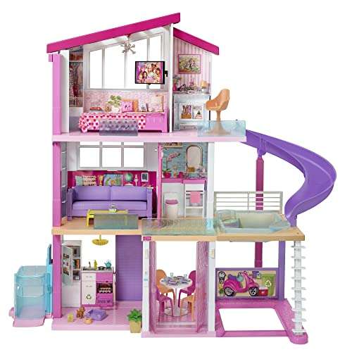 Barbie "GNH53 Traumvilla / Dreamhouse Adventures" Puppenhaus mit 3 Etagen