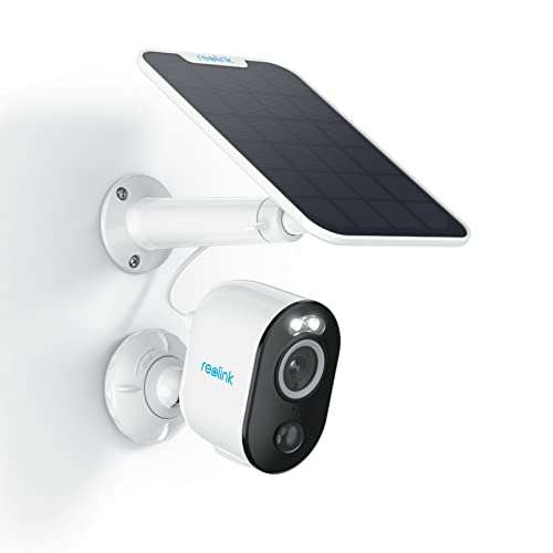 Reolink Argus 3 Pro 2K Akku Außen-Überwachungskamera WLAN (weiß oder schwarz) + Solarpanel