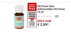 HG Glue Produkte beim OBI (Triesterstrasse) günstiger