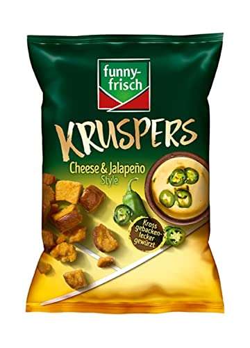 funny-frisch Kruspers Cheese & Jalapeno Style, 10er Pack (10 x 120 g)