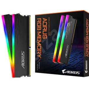 GIGABYTE AORUS 16GB KIT DDR4 3733MHz CL18 RGB