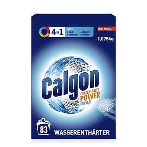 Calgon 4-in-1 Power Pulver – Wasserenthärter gegen Kalkablagerungen 2,075 kg