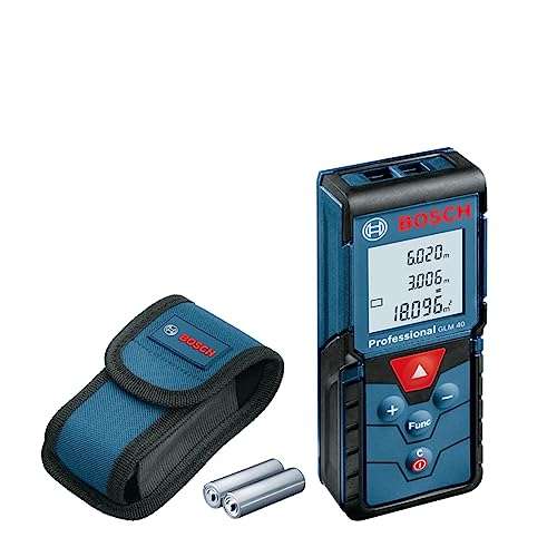 Bosch Professional GLM 40 Laser-Entfernungsmesser inkl. Tasche