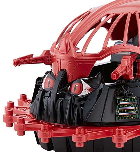 Masters of the Universe Origin HGW37 - Roton-Fahrzeug, drehendes Spielzeug-Auto mit Klick-Geräuschen und Zubehör