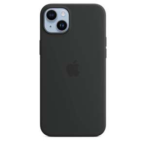 Apple iPhone 14 Plus Silikon Case mit MagSafe - Mitternacht