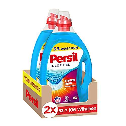 Persil Color Kraft-Gel (2 x 53 Waschladungen) im Spar-Abo nur 12,82€