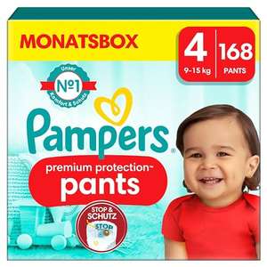 Pampers Baby Windeln Pants Premium Protection verschiedene Größen Monatsbox
