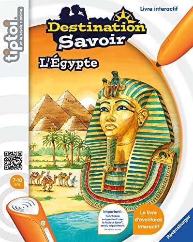 Tiptoi Komplettset: Stift + Buch Ägypten und Seine Pharaonen (französische Version)