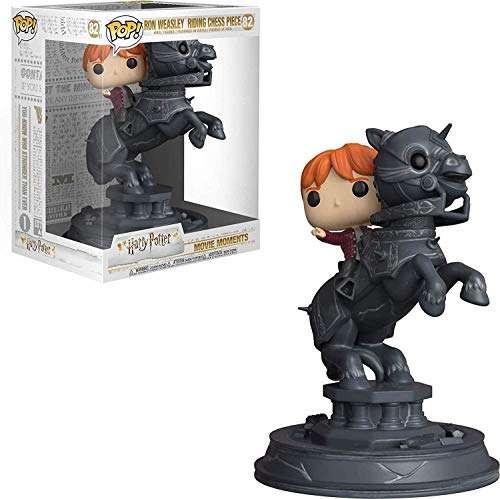 FunKo Pop! Movies: Harry Potter - Ron Weasley riding chess piece