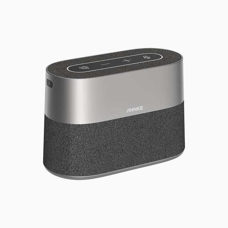 Annke BSP002 - Wireless Conference Speaker mit 360° Omni Pick-up & Play, 8 Mikrofone, AI Noise & Echo Reduzierung