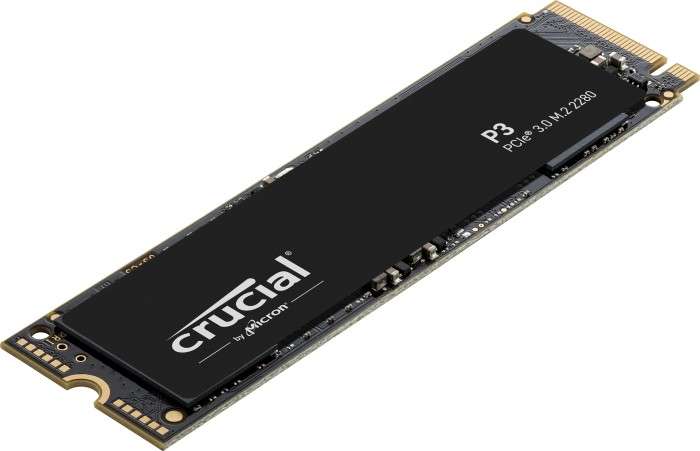 Crucial P3 4TB M.2 PCIe Gen3 NVMe Intern SSD