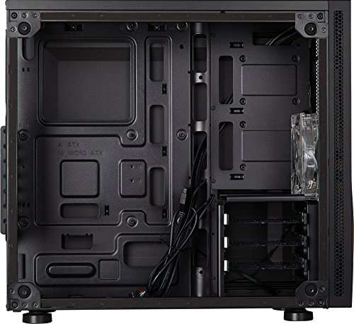 Corsair Carbide Series SPEC-05 schwarz mit Acrylfenster, ATX Midi Tower