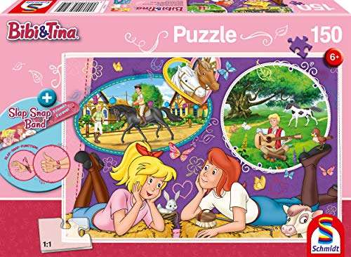 Schmidt Spiele Puzzle 56321 Blocksberg/Bibi & Tina Bibi und Tina, Freundinnen für Immer, 150 Teile