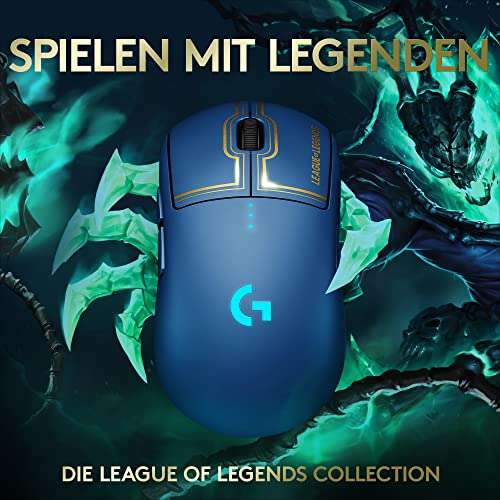 Logitech G Pro, Wireless Gaming Mouse, League of Legends Edition