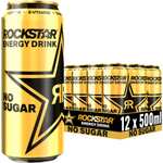 Rockstar Energy Drink Original Zero 12x 500ml