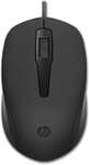 HP 150 Wired Mouse, grau/schwarz