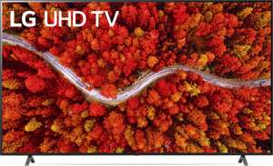 LG 82UP80009LA 82 Zoll, 4K Smart-TV, mit HDMI 2.1. (eARC), 120Hz, α7 Gen4 + 1 Jahr Flexikonto Vorteilsclub mit gratis Versand
