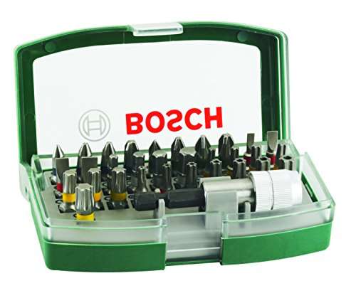 Bosch DIY Bitset, 32-tlg. mit Farbcodierung, Bithalter