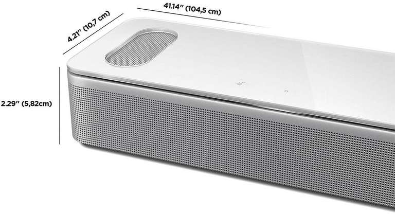 Bose Smart Soundbar 900 – Dolby Atmos mit Alexa-Sprachsteuerung in Weiß