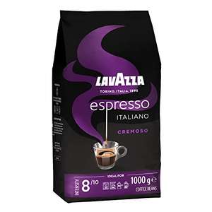 Lavazza, Espresso Italiano Cremoso Intensität 8/10, Mittlere Röstung 1kg