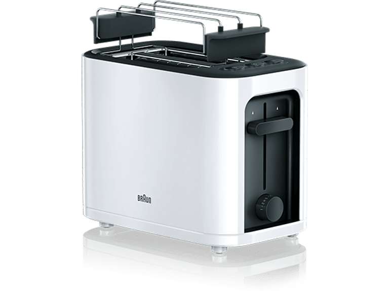 Braun "HT 3010 WH" Doppelschlitz Toaster