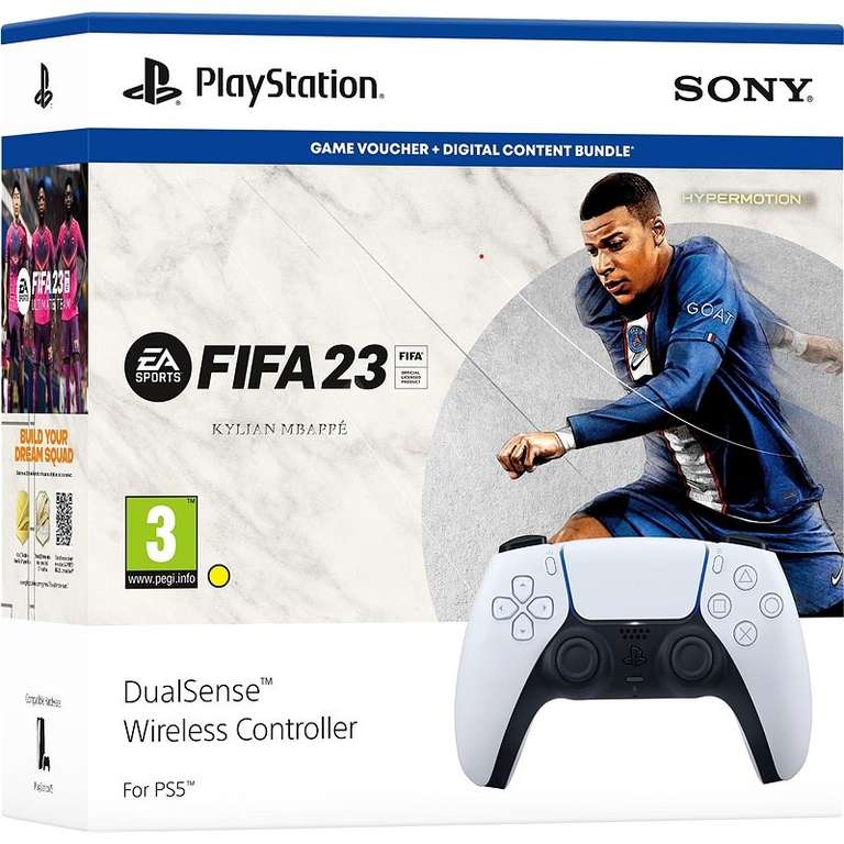 PlayStation 5 DualSense Wireless Controller + FIFA 23