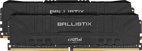 Crucial Ballistix schwarz DIMM Kit 32GB, DDR4-3200, CL16