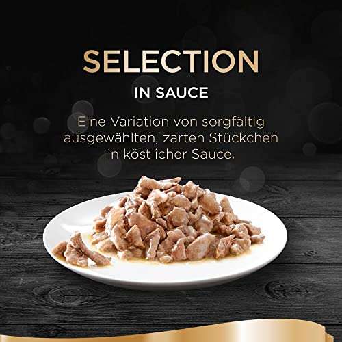 Sheba Katzennassfutter Selection in Sauce, 40 Portionsbeutel, 40x85g