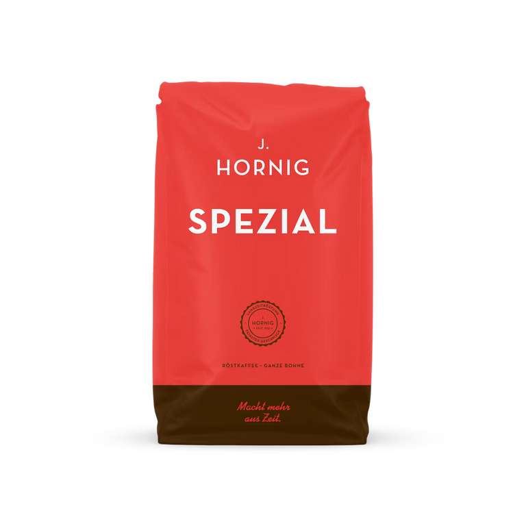 J. Hornig Kaffee "Spezial" 1 plus 1 gratis