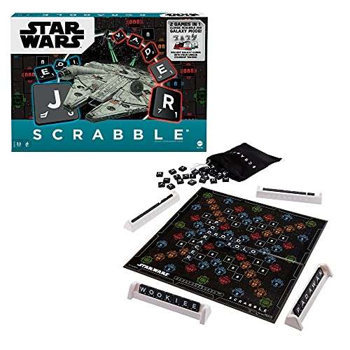 Mattel Games HBN60 - Scrabble Star Wars Brettspiel
