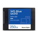 2x WD Blue SA510 SATA SSD 2TB (Lesen bis 560 MB/s, Schreiben bis 520 MB/s)
