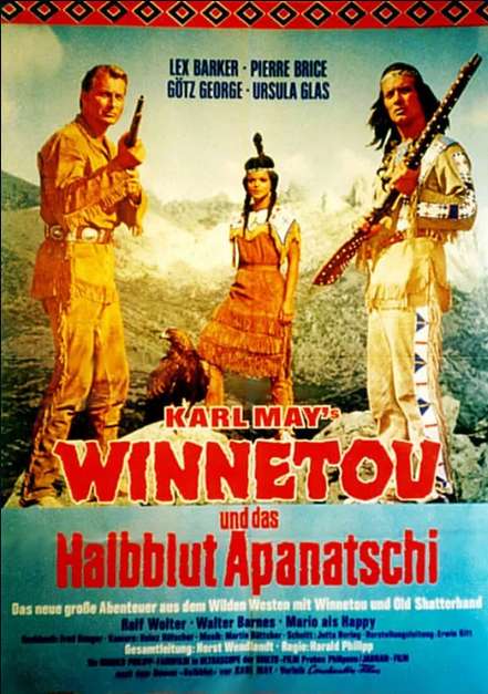 Filme: "Der Schatz im Silbersee" und "Winnetou und das Halbblut Apanatschi" als Stream oder zum Herunterladen aus der 3Sat Mediathek