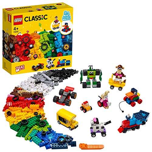 LEGO 11014 Classic Steinebox mit Rädern