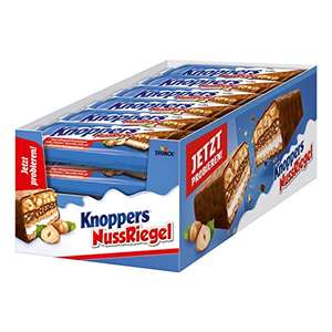 Knoppers NussRiegel – 24 x 40g – Schokoriegel mit Haselnüssen