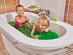 Simba 105953595 - Glibbi Slime, Badewannenspielzeug, Pulver verwandelt Wasser in grünen Schleim, 3x150 g,