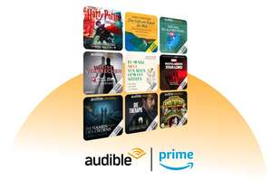 Audible: 2 Monate gratis testen für Amazon Prime Kunden (Neukunden und Rückkehrer)
