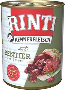 RINTI Kennerfleisch Rentier 12 x 800 g Hundefutter