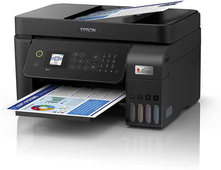 Epson "EcoTank ET-4800" 4-in-1 Mutltifunktions-Tintenstrahldrucker (niedrige Seitenkosten) - neuer Bestpreis