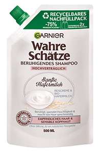 Garnier Shampoo, Sanfte Hafermilch Nachfüllpack 500ml