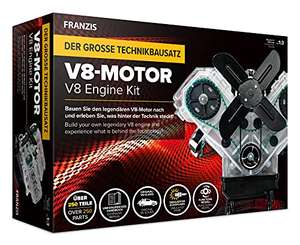 Franzis Ford V8-Motor, originalgetreuer Motorbausatz inkl. Soundmodul
