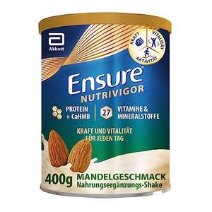 Ensure NutriVigor Plant Based Shake - Mandelgeschmack – 1 x 400 g