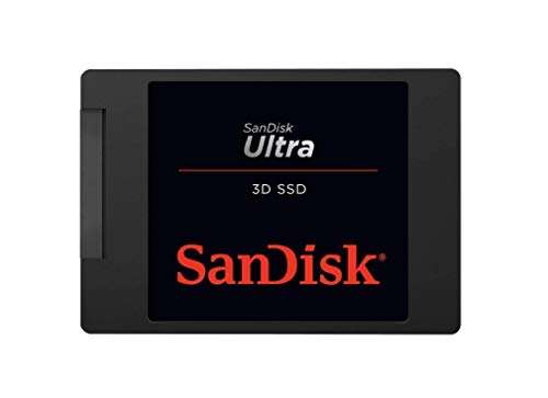 SanDisk Ultra 3D SSD 2 TB SSD interne SSD Festplatte (SSD intern 2,5 Zoll, stoßbeständig, 3D NAND-Technologie, n-Cache 2.0-Technologie, 560