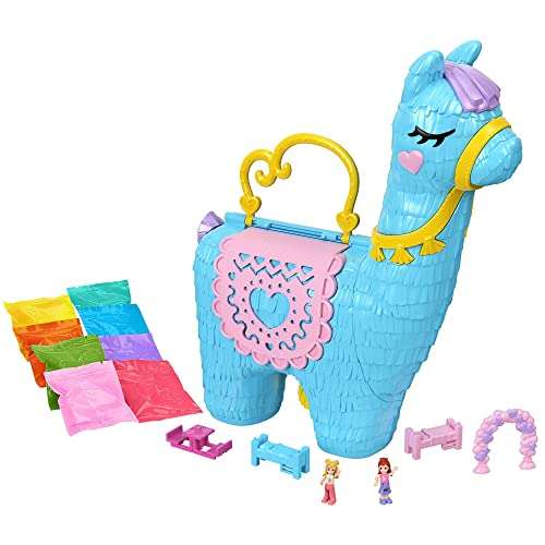 Mattel Polly Pocket Lama Pyjama-Party Spielset