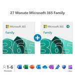 Microsoft M365 Family 27 Monate